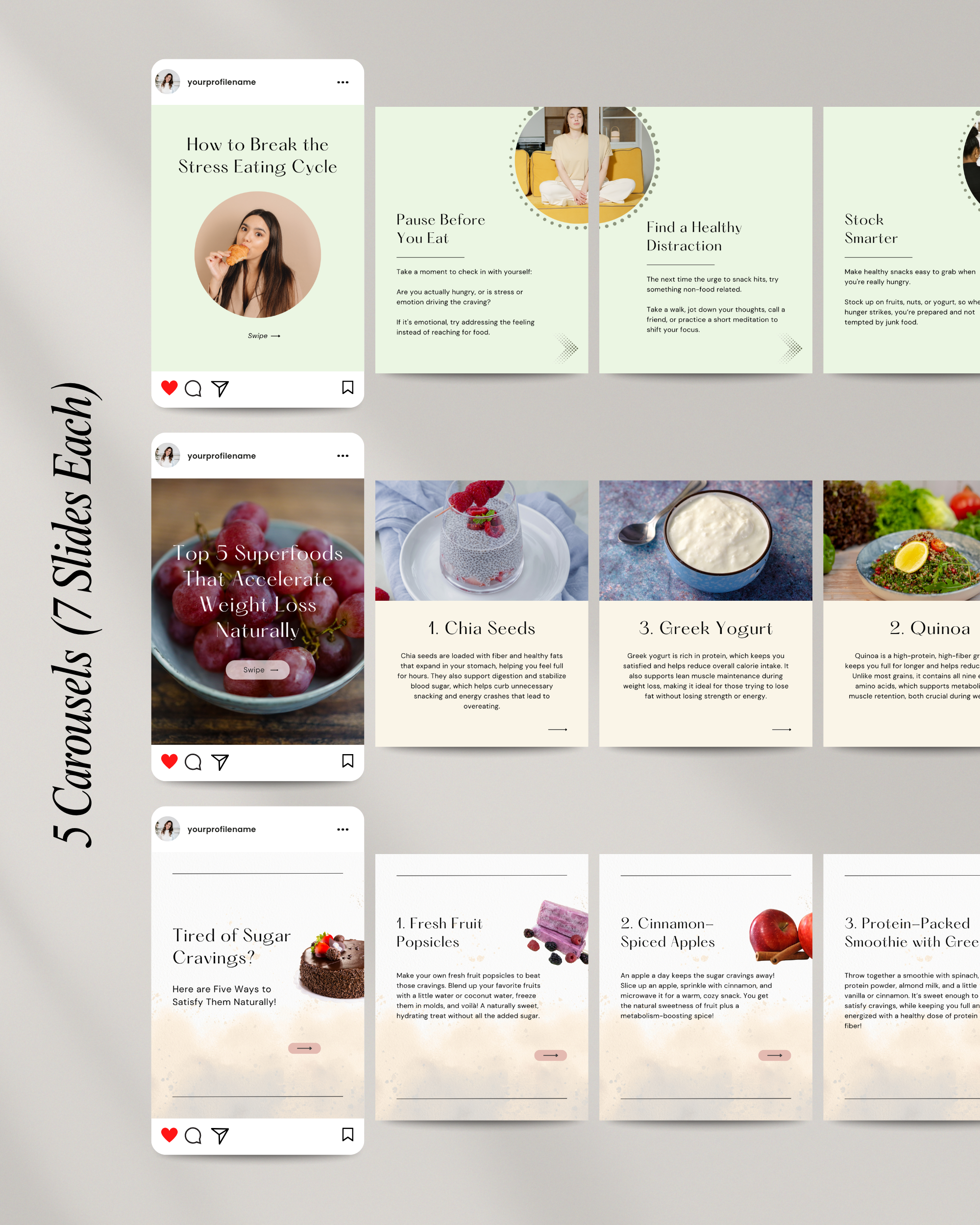 Nutrition Coach Growth Kit - Canva Templates