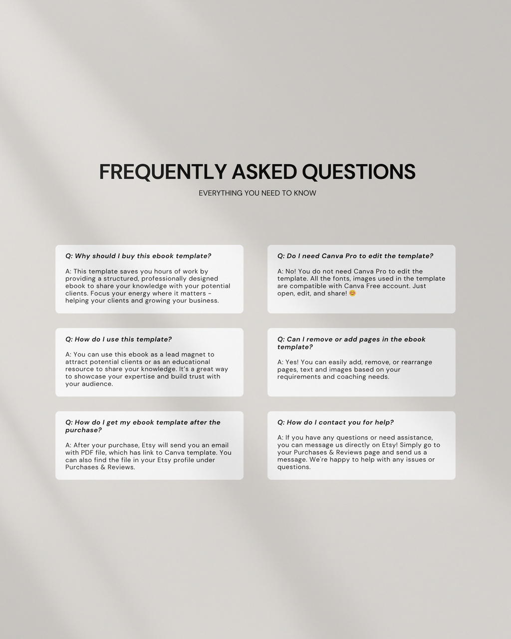 Nutrition Ebook Canva Template