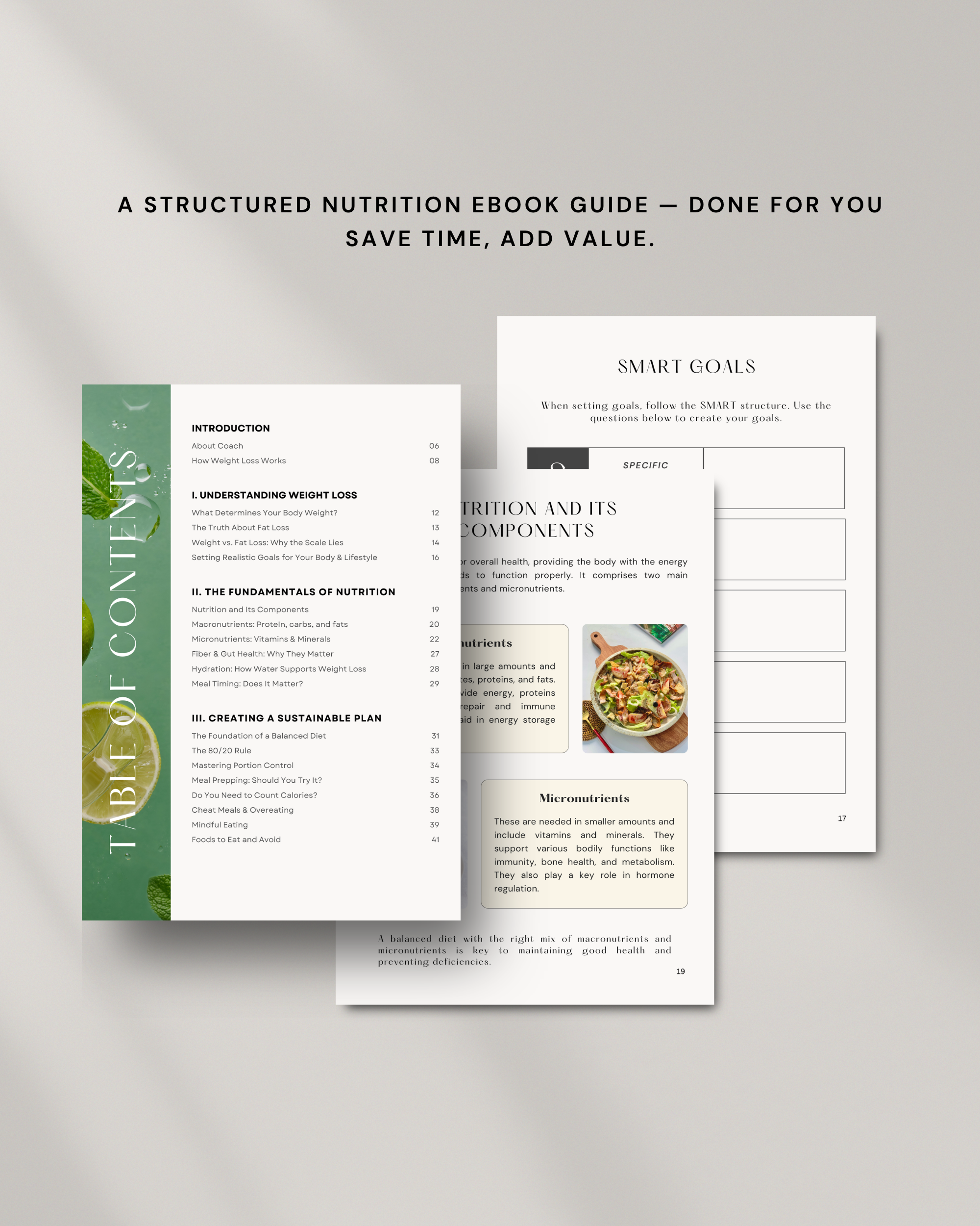 Nutrition Coach Growth Kit - Canva Templates
