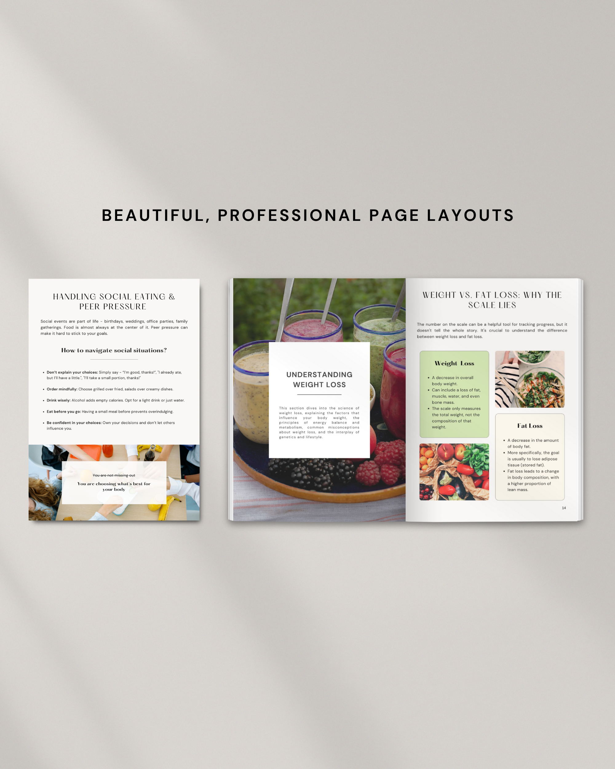 Nutrition Coach Growth Kit - Canva Templates