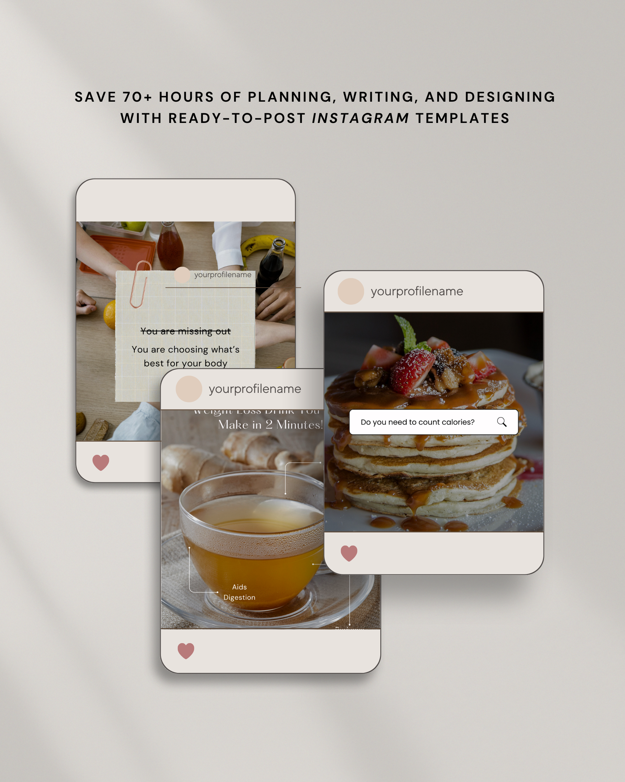 Nutrition Coach Growth Kit - Canva Templates