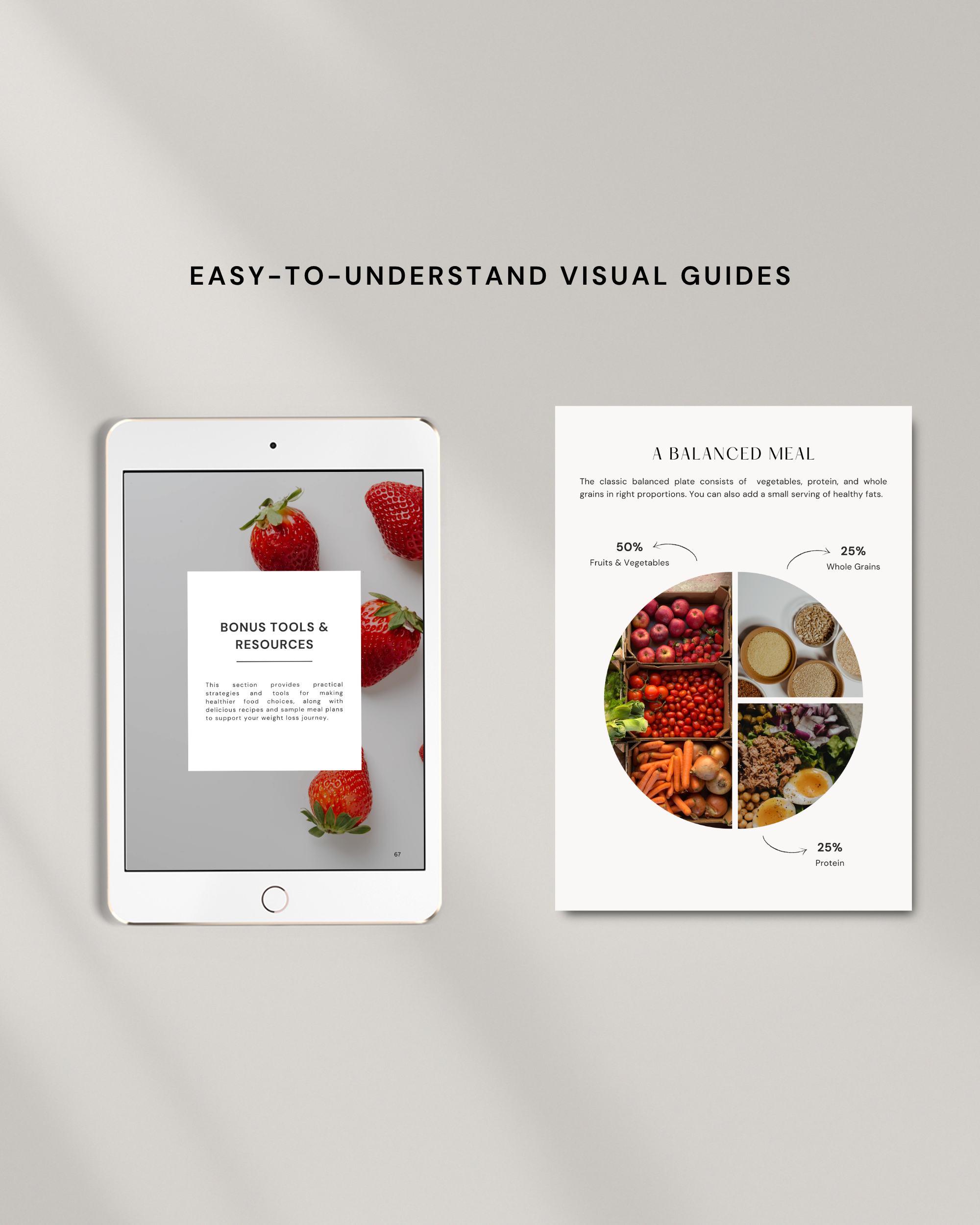 Nutrition Ebook Canva Template